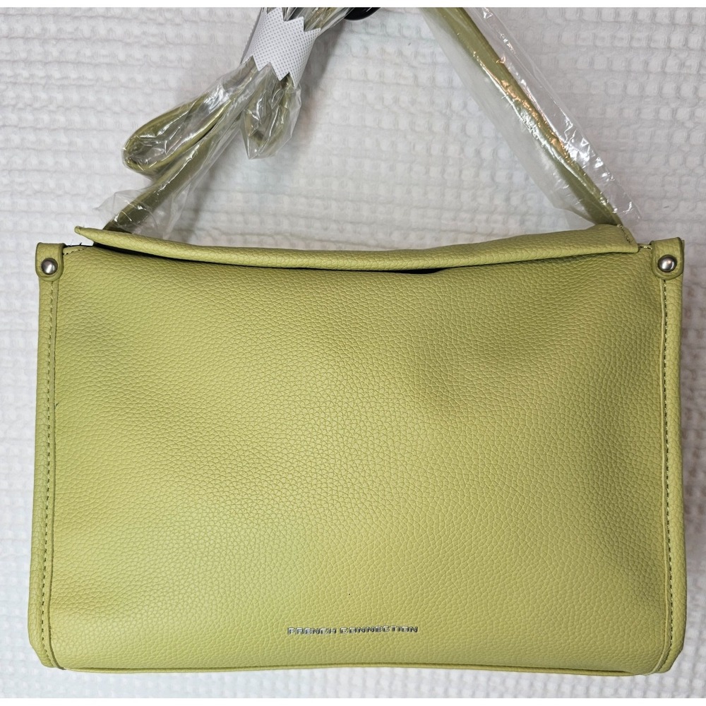 French Connection Vivian Slouchy Messenger Bag NWT Wasabi GREEN handbag